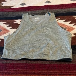 NWOT REI Take Your Time Textured Crop / Bra Top